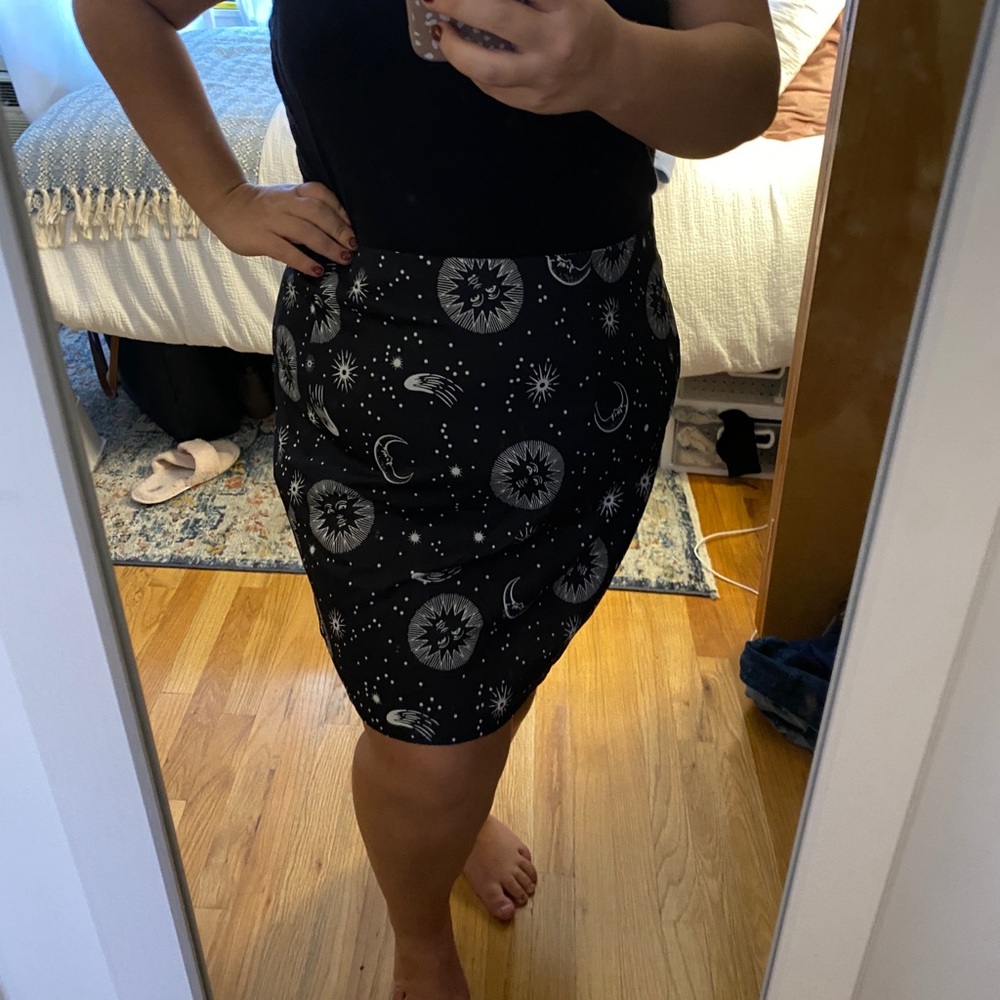 Nasty Gal Celestial Mini Skirt
